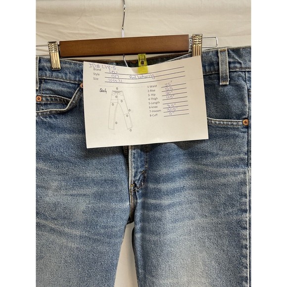 VTG Levi’s 517 Orange TabDenim Jeans Boot Cut Men 34X31Woman’s